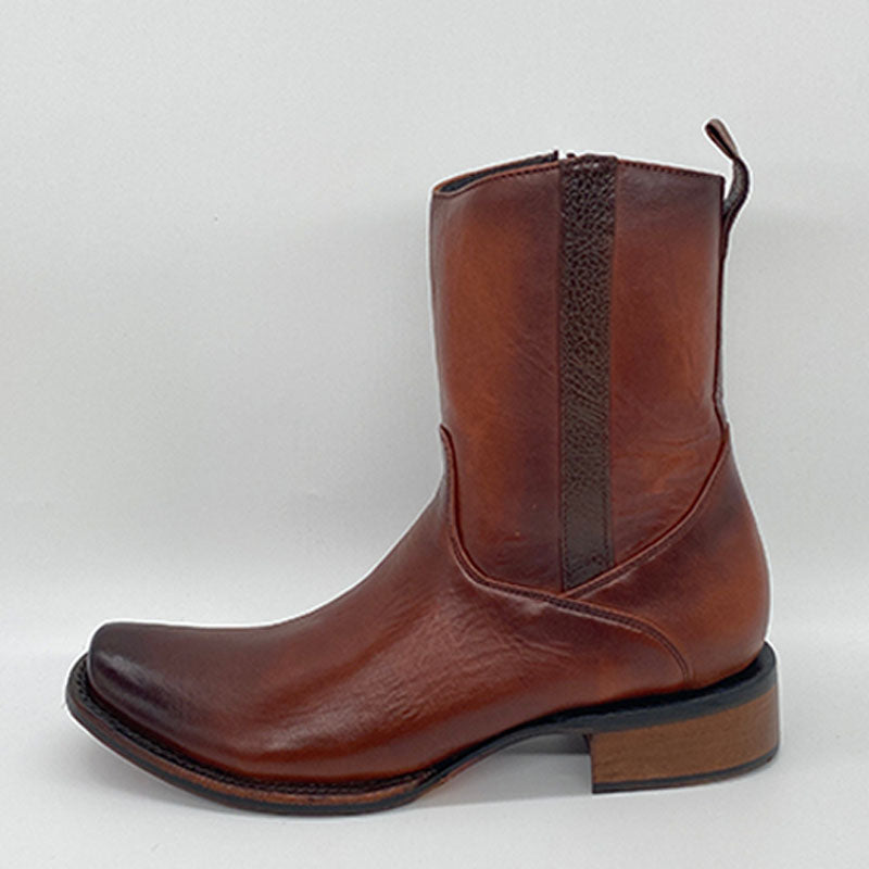 Botin piel de res