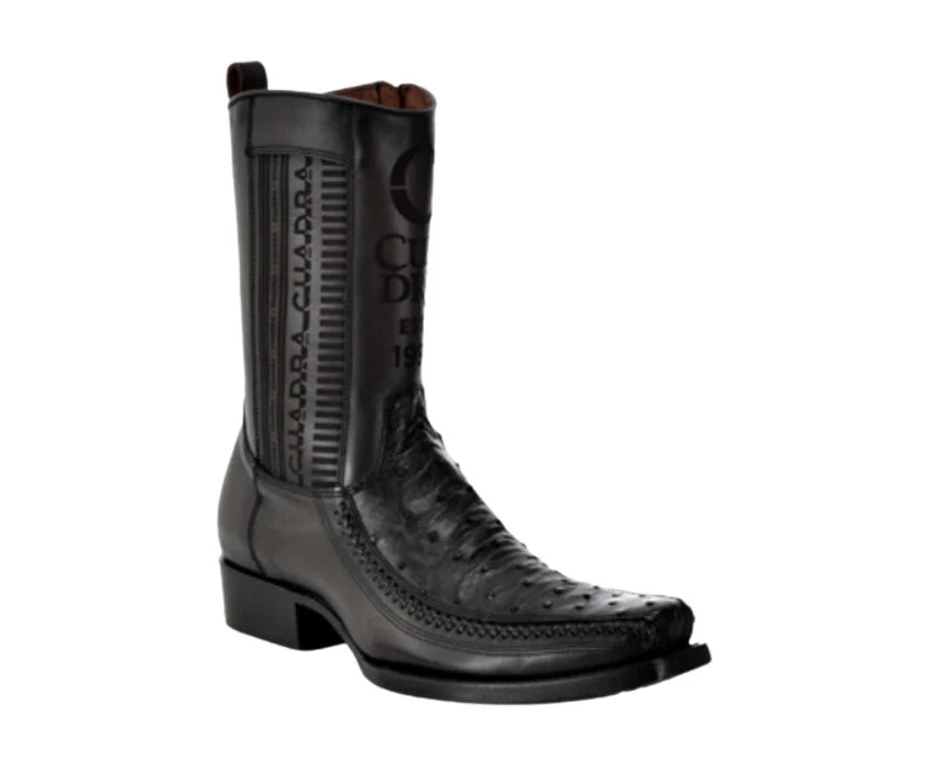 Cuadra Avestruz Round Toe Black 2C1OA1 main image 1