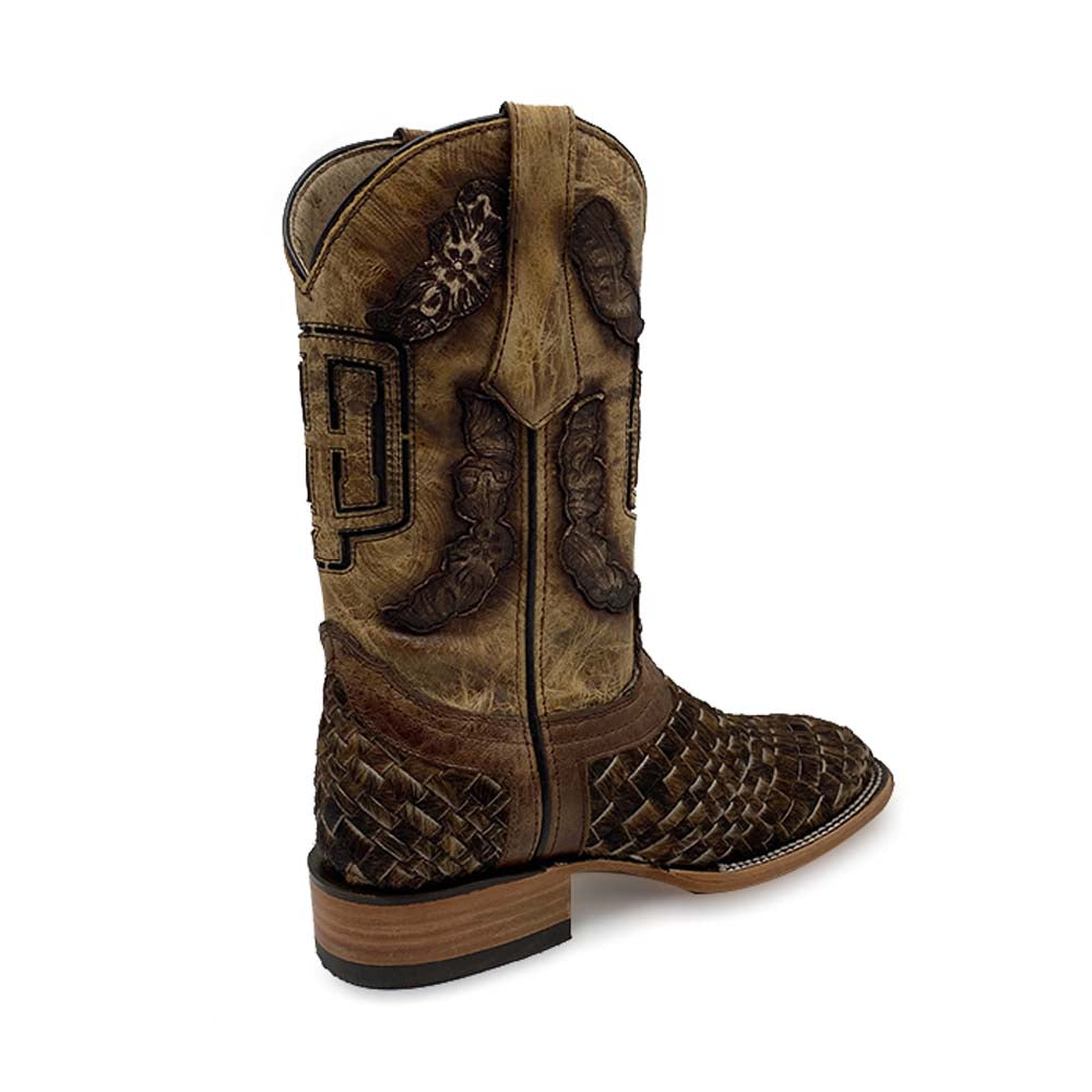 bota de vaqueta