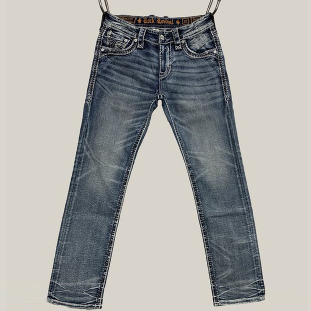 Pantalon Rock Revival Reece J200 Para Hombre – Yona West