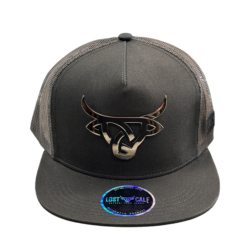 gorra toro de metal